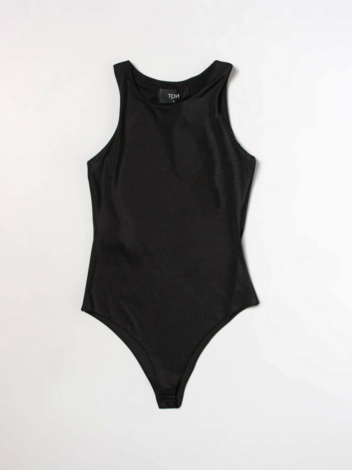 TPN BODYSUIT: Top woman Tpn, Black - Img 2