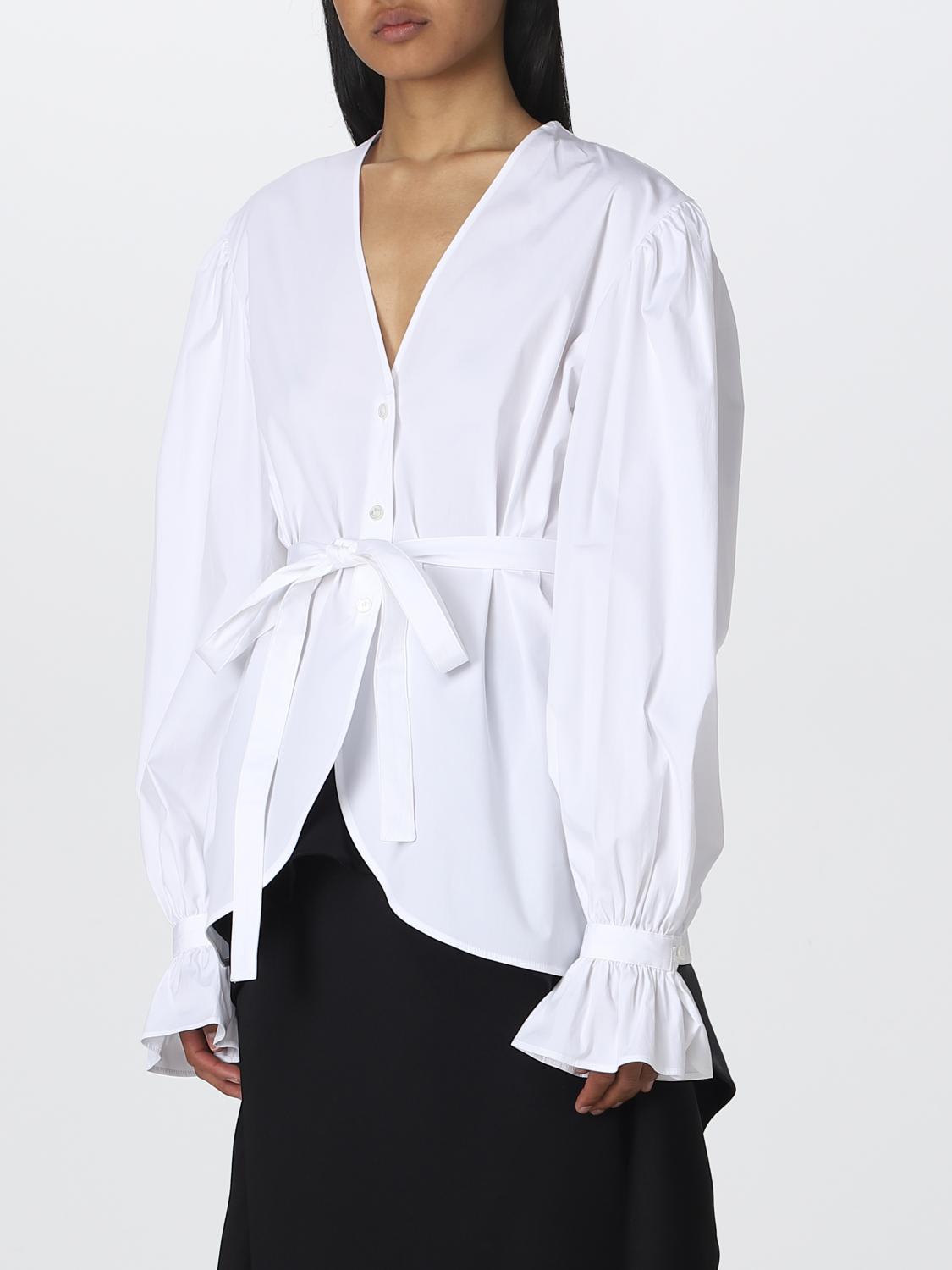 DEL CORE CAMISA: Camisa mujer Del Core, Blanco - Img 4