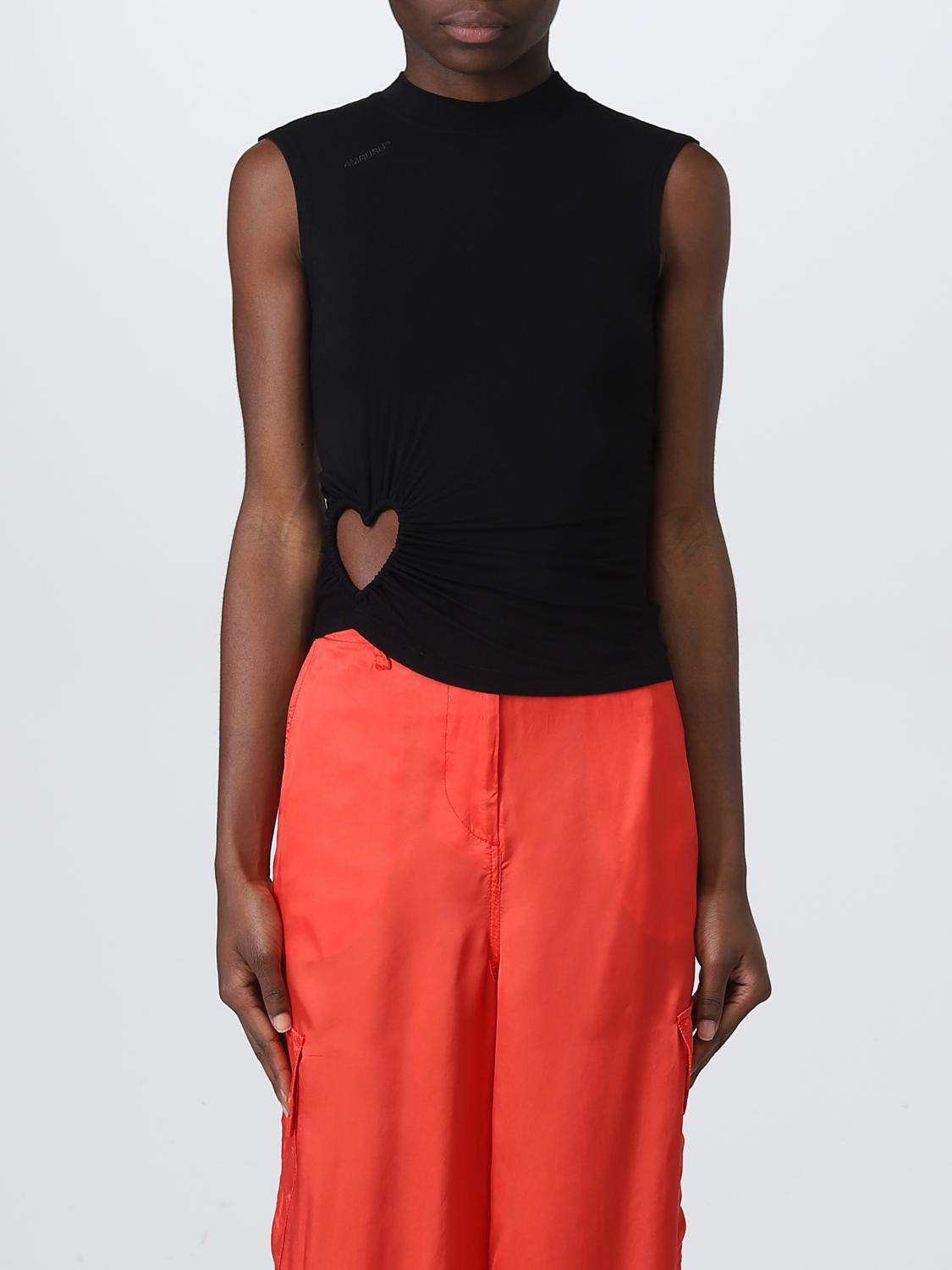 AMBUSH TOP: Top Ambush in viscosa stretch, Nero - Img 1