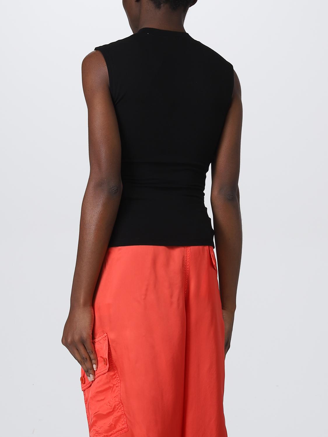 AMBUSH TOP: Top Ambush in viscosa stretch, Nero - Img 2