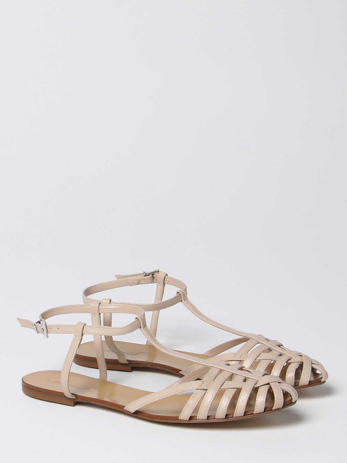 ANNA F. FLACHE SANDALEN: Schuhe damen Anna F., Beige - Img 2