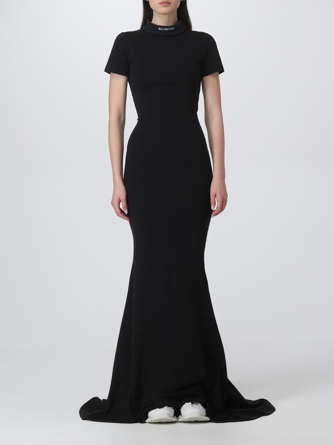 Balenciaga Dress woman - Black | 744730 TOVR9 | GIGLIO.COM