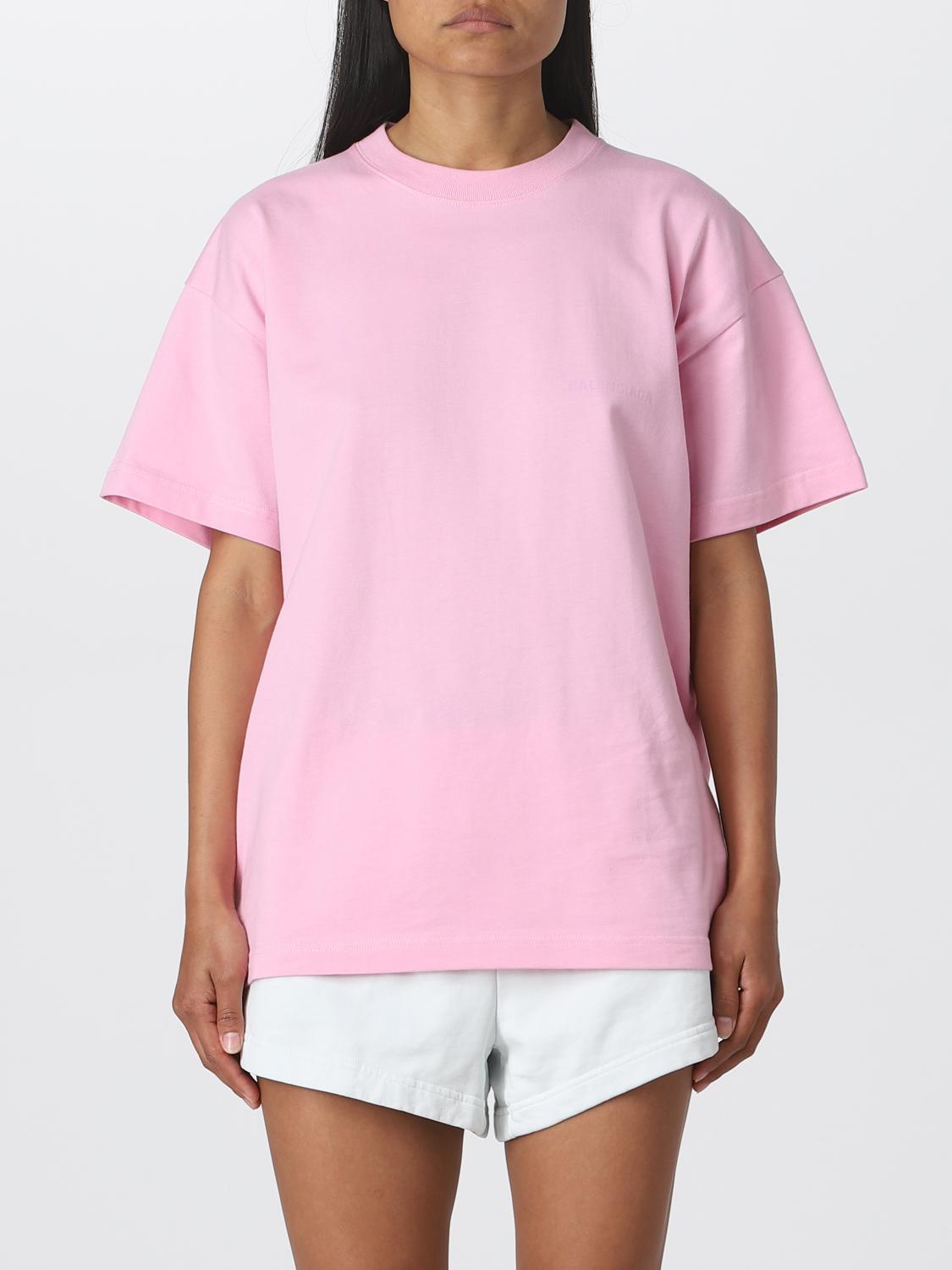Balenciaga cotton t-shirt - Pink | 612965 TIVG5 | GIGLIO.COM