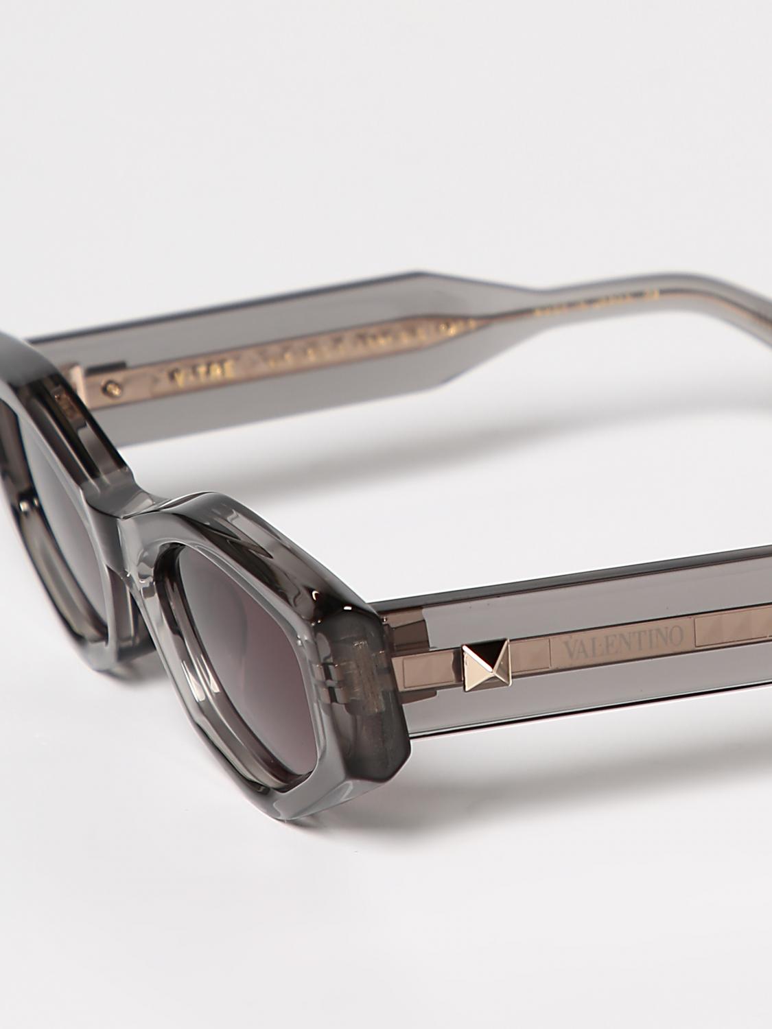 VALENTINO SUNGLASSES: Glasses men Valentino, Grey - Img 4