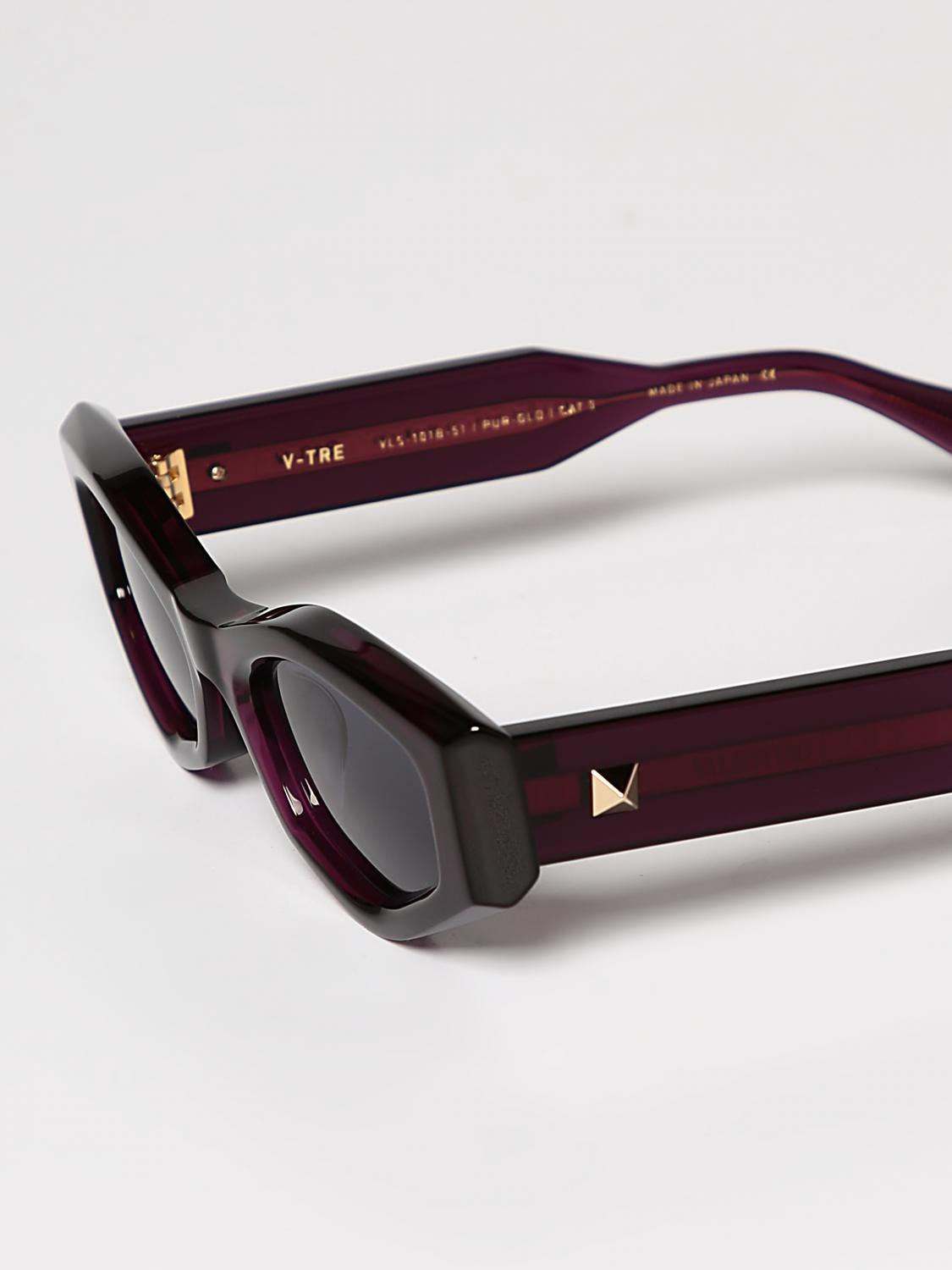 VALENTINO 太阳镜: 眼镜 男士 Valentino, 紫色 - Img 4