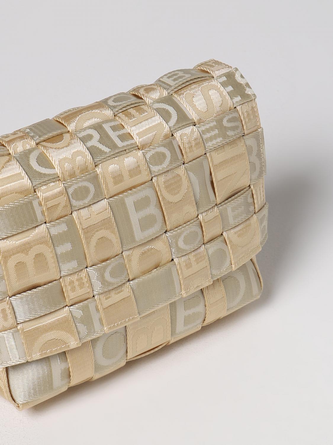 BORBONESE TRAGETASCHE: Schultertasche damen Borbonese, Butter - Img 3