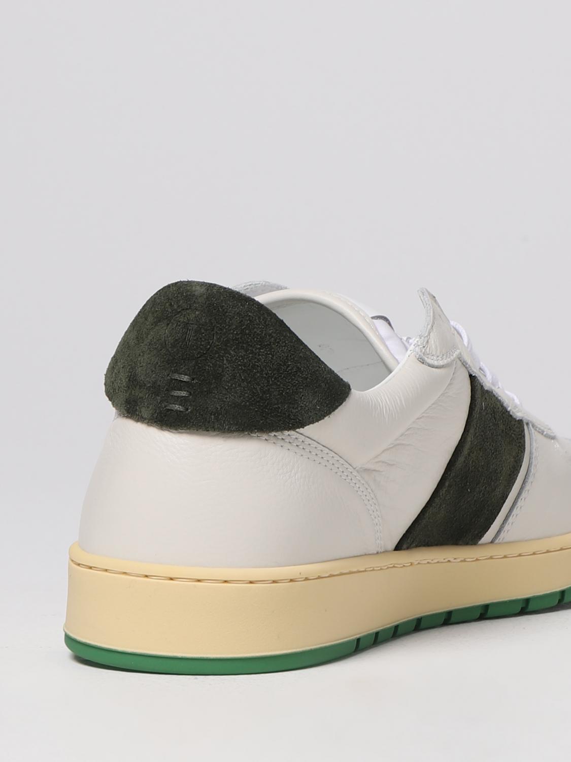 COLLEGIUM SNEAKERS: Sneakers Pillar Destroyer Collegium in pelle, Verde - Img 3
