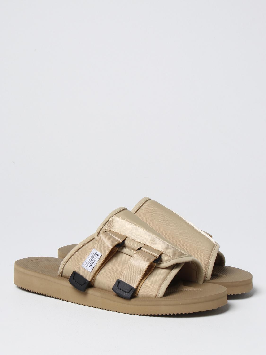 SUICOKE SANDALI: Scarpe uomo Suicoke, Beige - Img 2