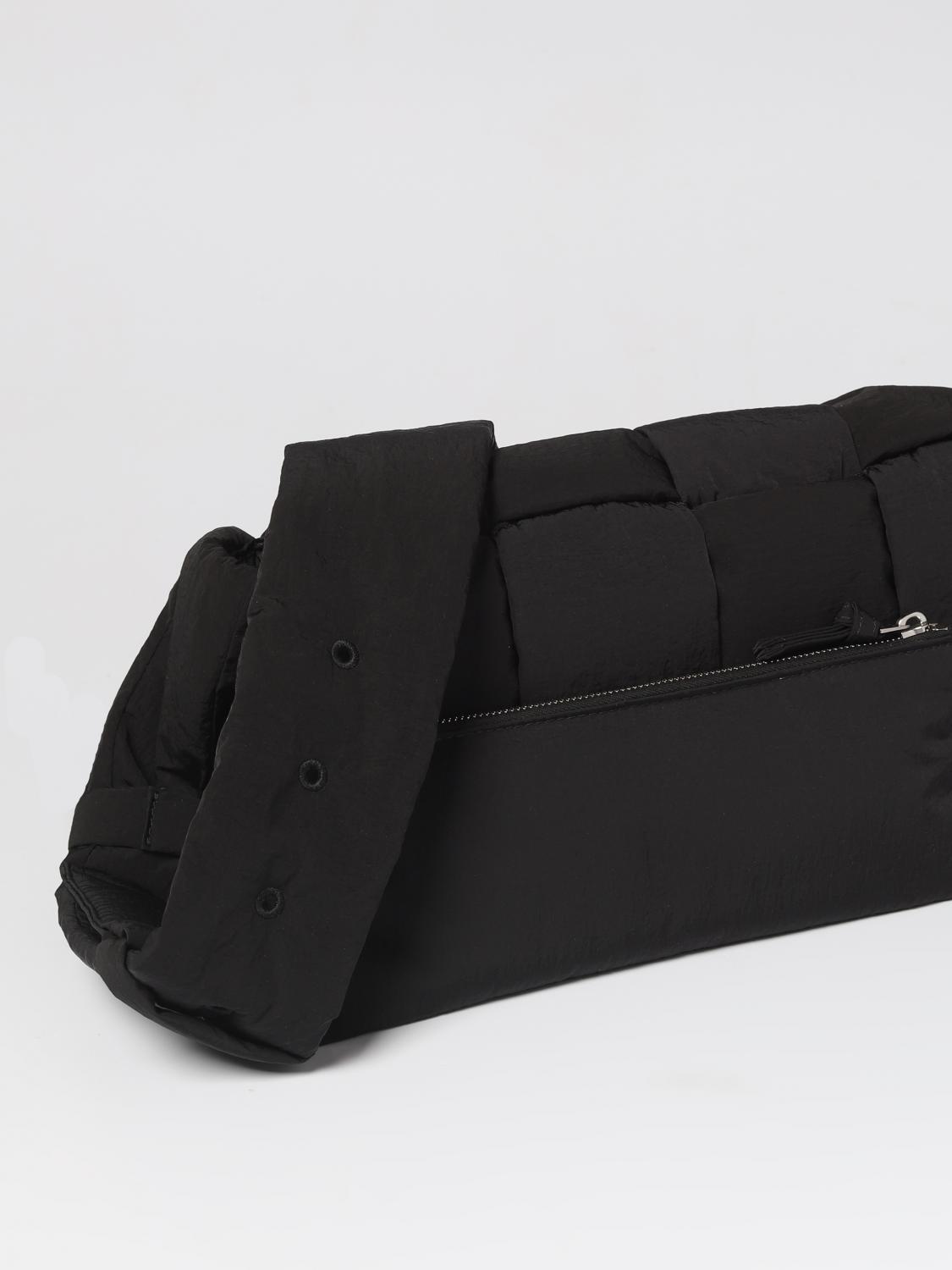 BOTTEGA VENETA BORSA: Borsa Cassette Bottega Veneta in nylon, Nero - Img 3