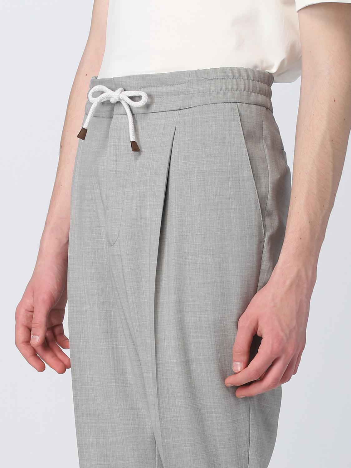BRUNELLO CUCINELLI PANTALONES: Pantalón hombre Brunello Cucinelli, Perla - Img 4
