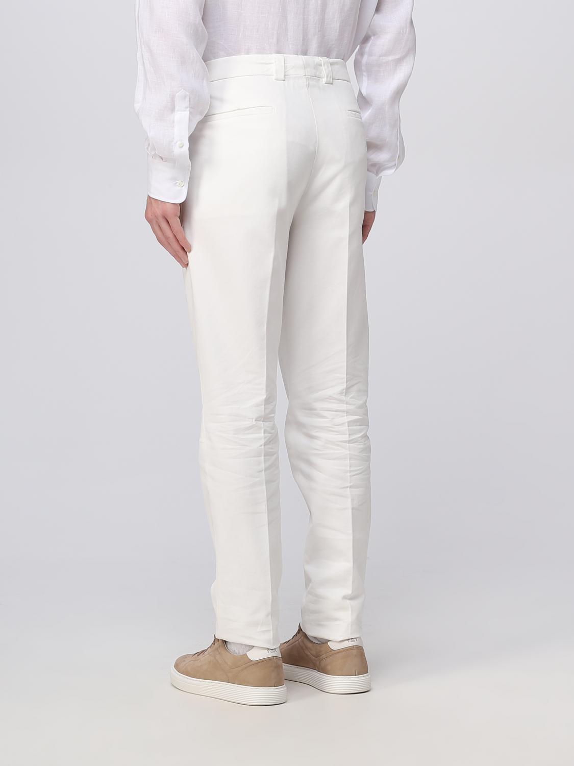 BRUNELLO CUCINELLI TROUSERS: Trousers men Brunello Cucinelli, Yellow Cream - Img 3