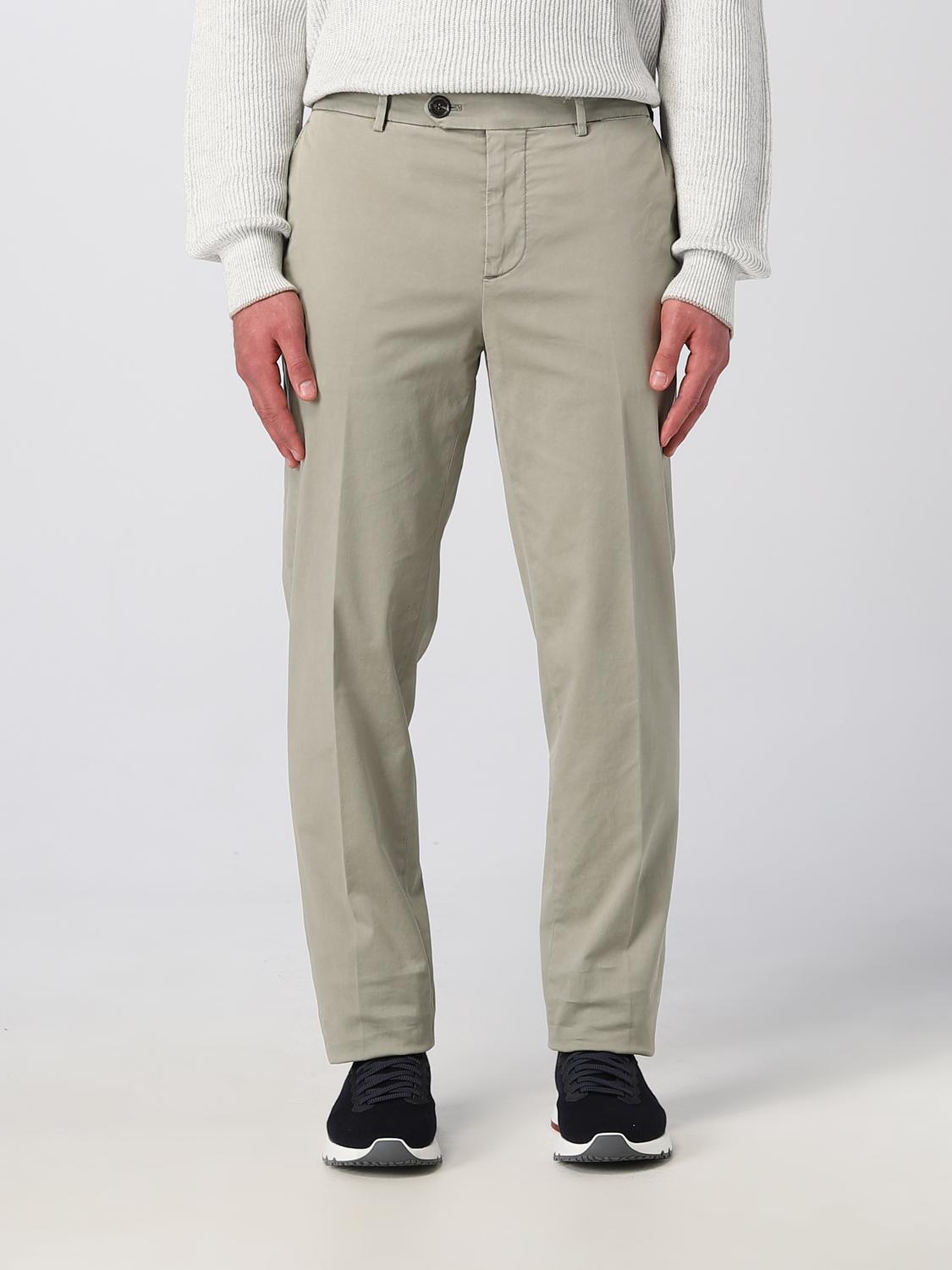 BRUNELLO CUCINELLI: Pantalon homme - Vert | Pantalon Brunello Cucinelli ...