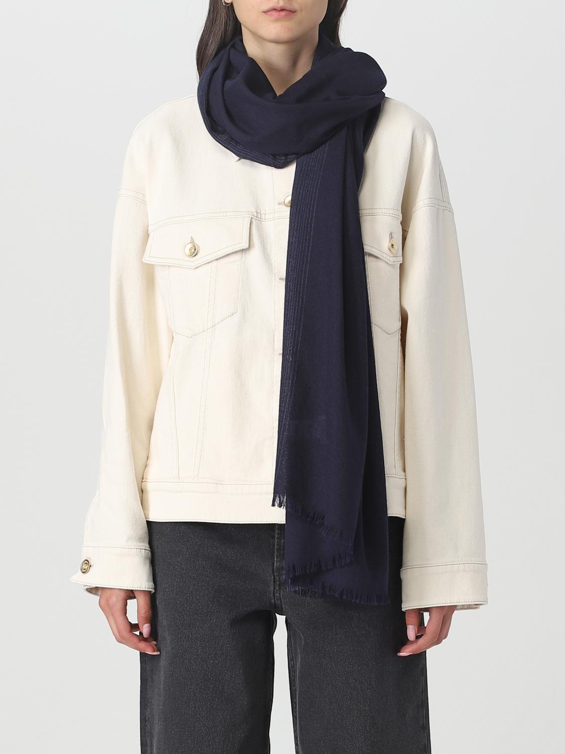 BRUNELLO CUCINELLI ÉCHARPE: écharpe homme Brunello Cucinelli, Bleu Marine - Img 2