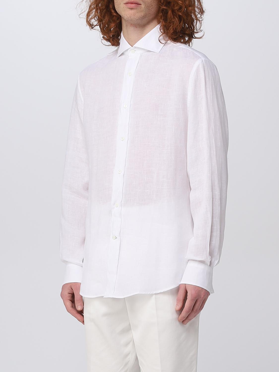 BRUNELLO CUCINELLI SHIRT: Brunello Cucinelli shirt in linen, White - Img 4
