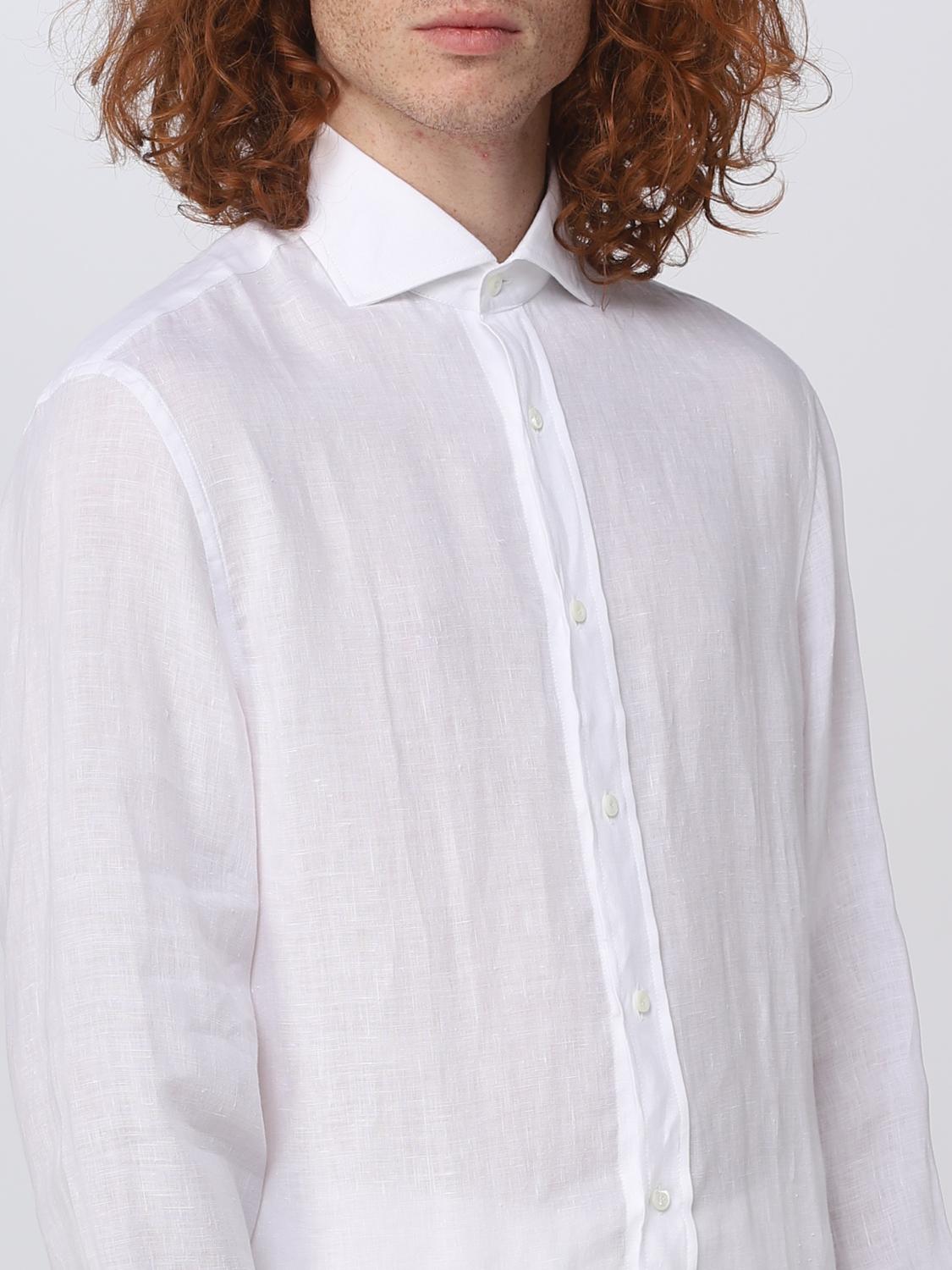 BRUNELLO CUCINELLI SHIRT: Brunello Cucinelli shirt in linen, White - Img 5