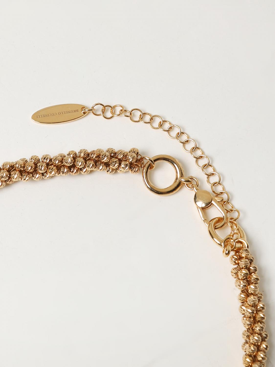 BRUNELLO CUCINELLI GIOIELLO: Collana Brunello Cucinelli in argento 925, Oro - Img 3