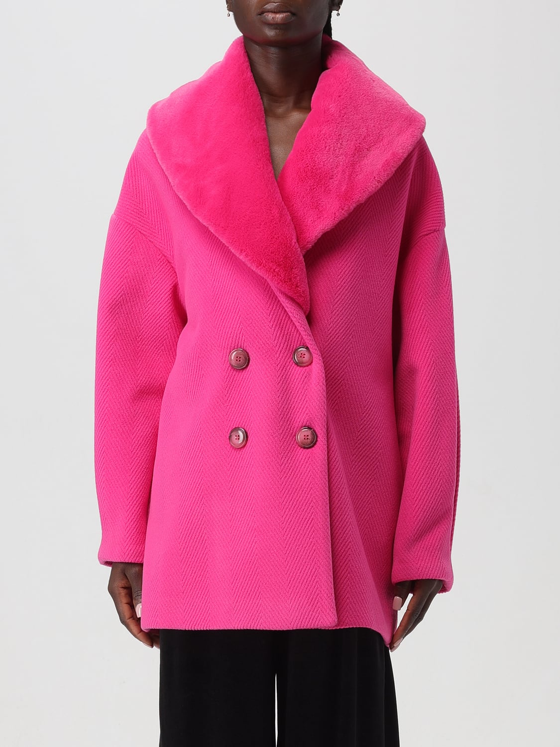 HANITA MANTEL: Mantel damen Hanita, Fuchsia - Img 1