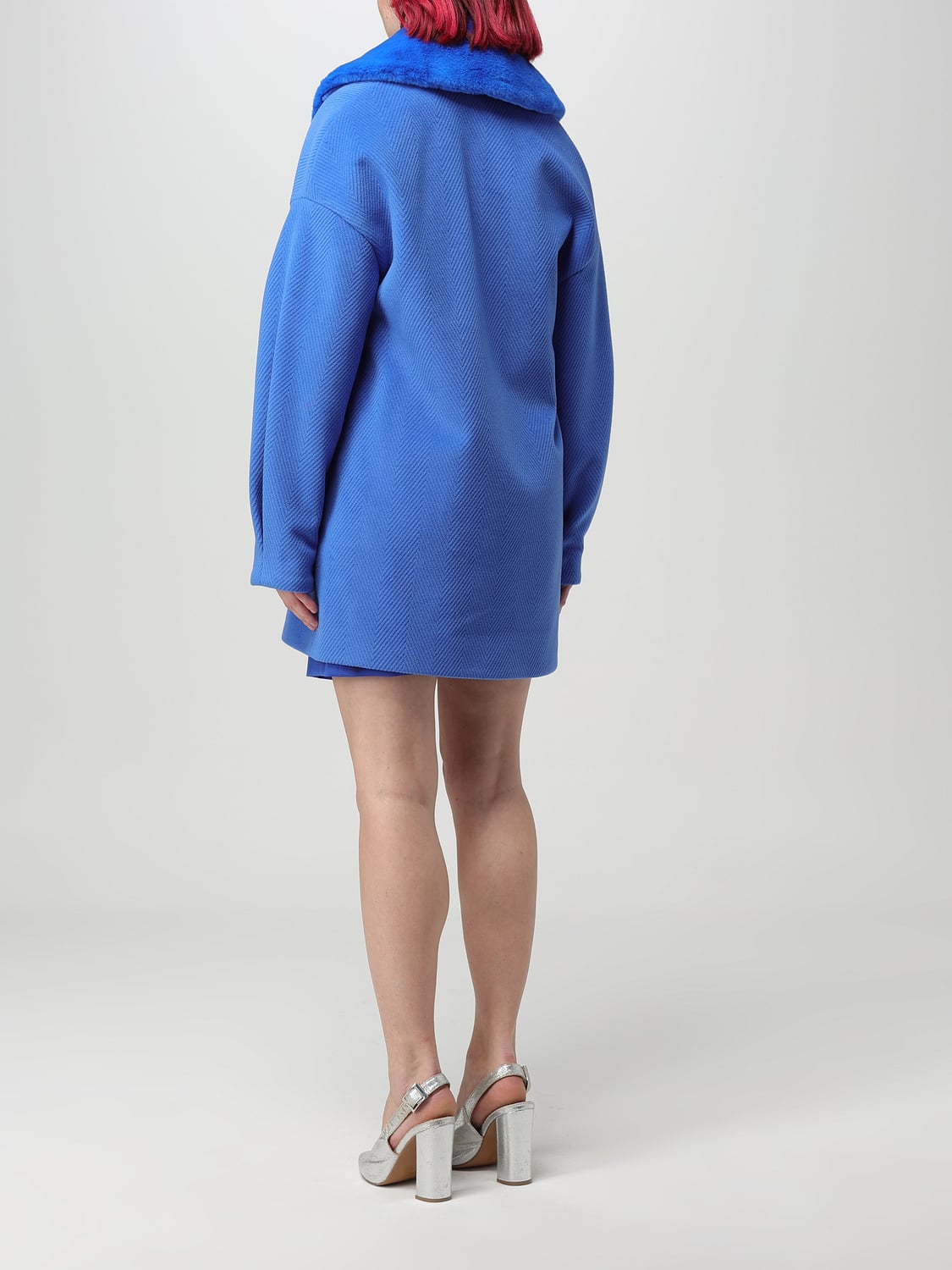 HANITA ABRIGO: Abrigo mujer Hanita, Azul Claro - Img 2