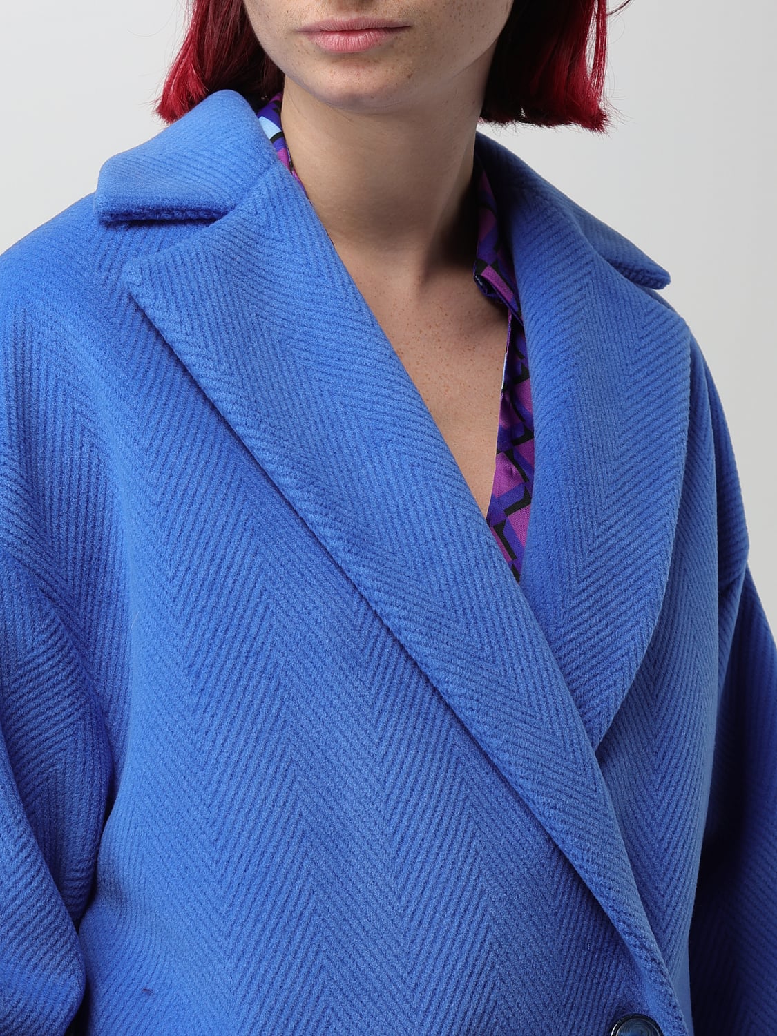 HANITA ABRIGO: Abrigo mujer Hanita, Azul Claro - Img 4