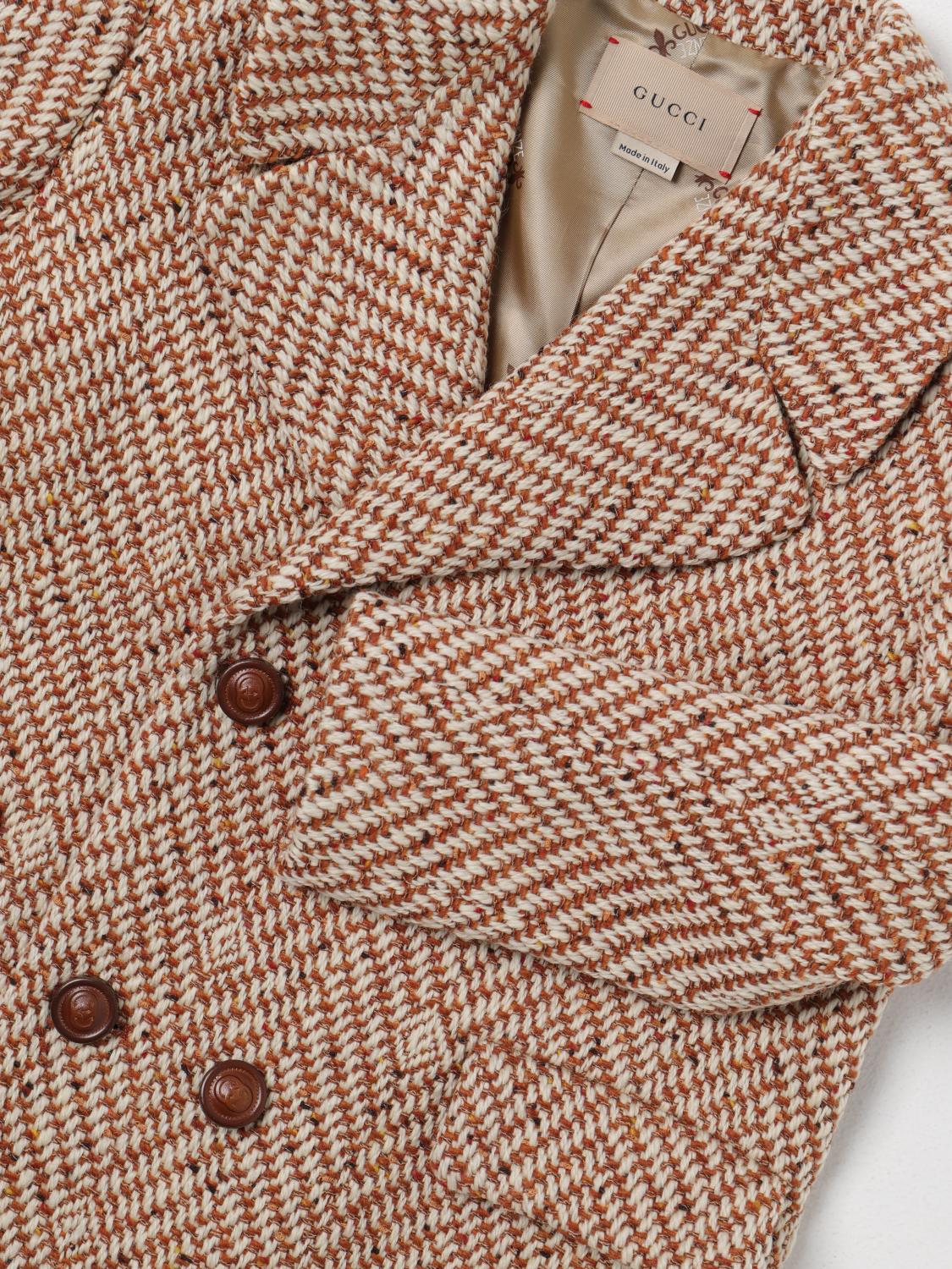 GUCCI ABRIGO: Abrigo niños Gucci, Beige - Img 3