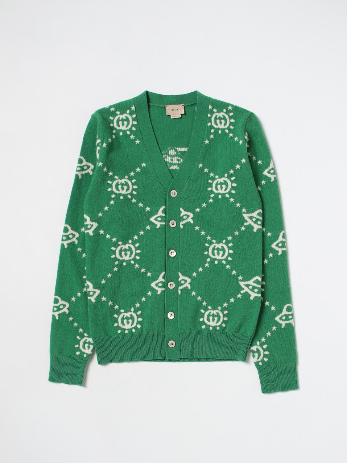 GUCCI PULLOVER: Pullover kinder Gucci, Grün - Img 1