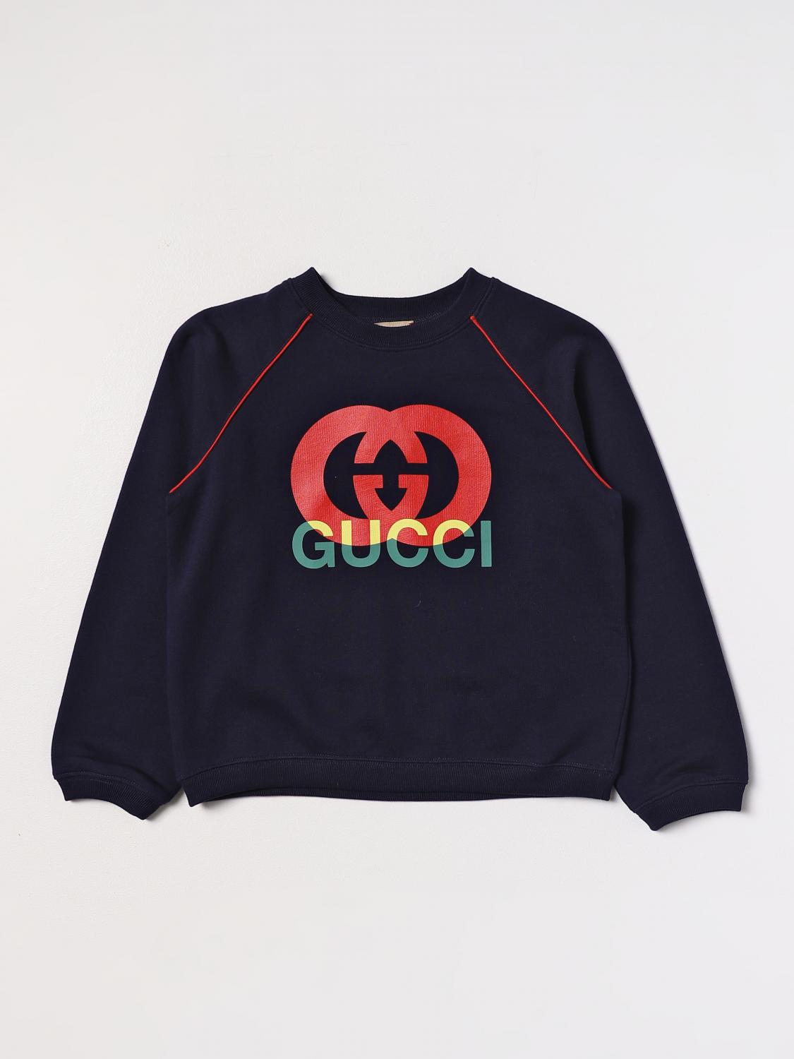 GUCCI PULL: Pull enfant Gucci, Bleu - Img 1