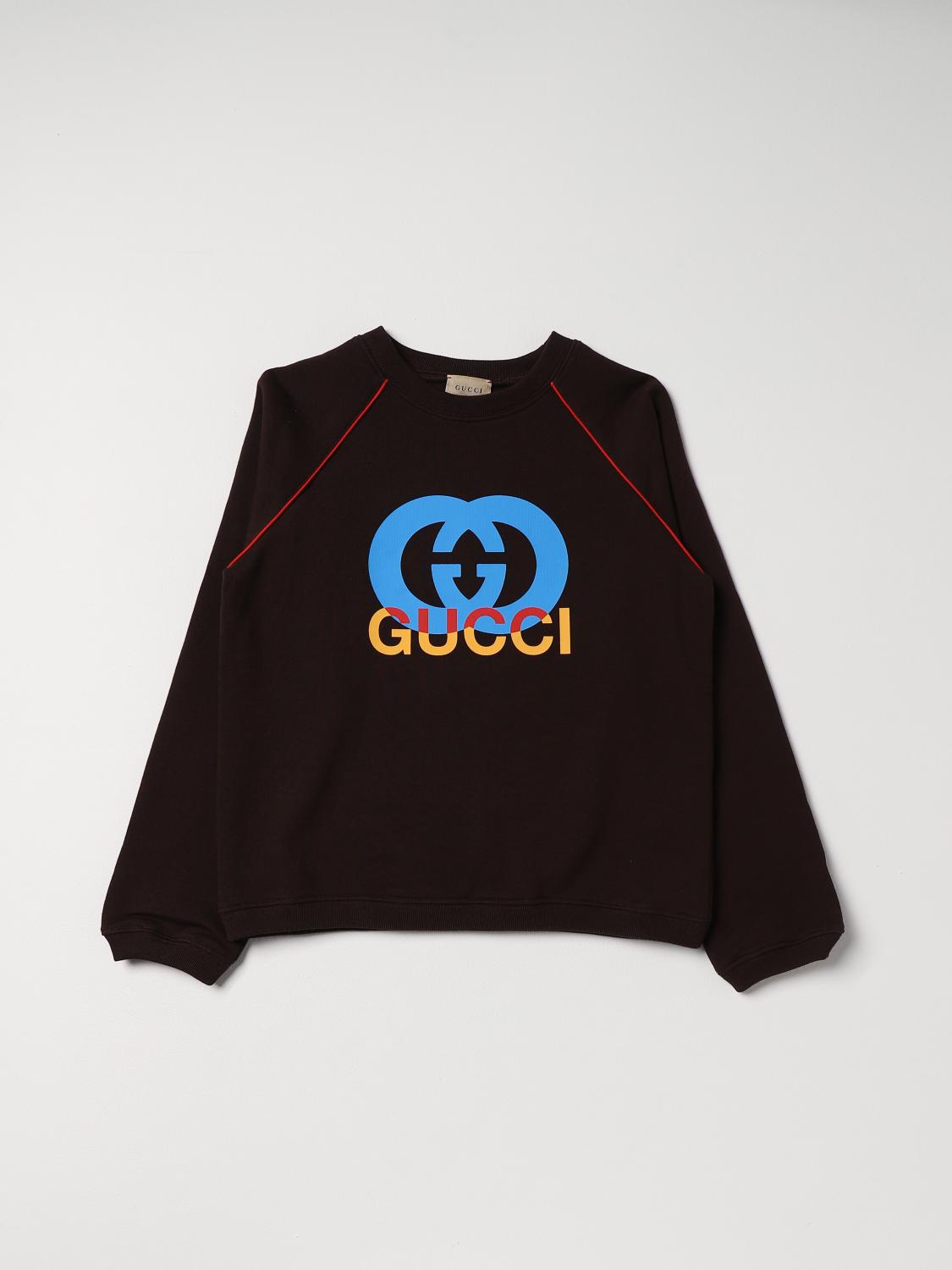 GUCCI PULL: Pull enfant Gucci, Marron - Img 1