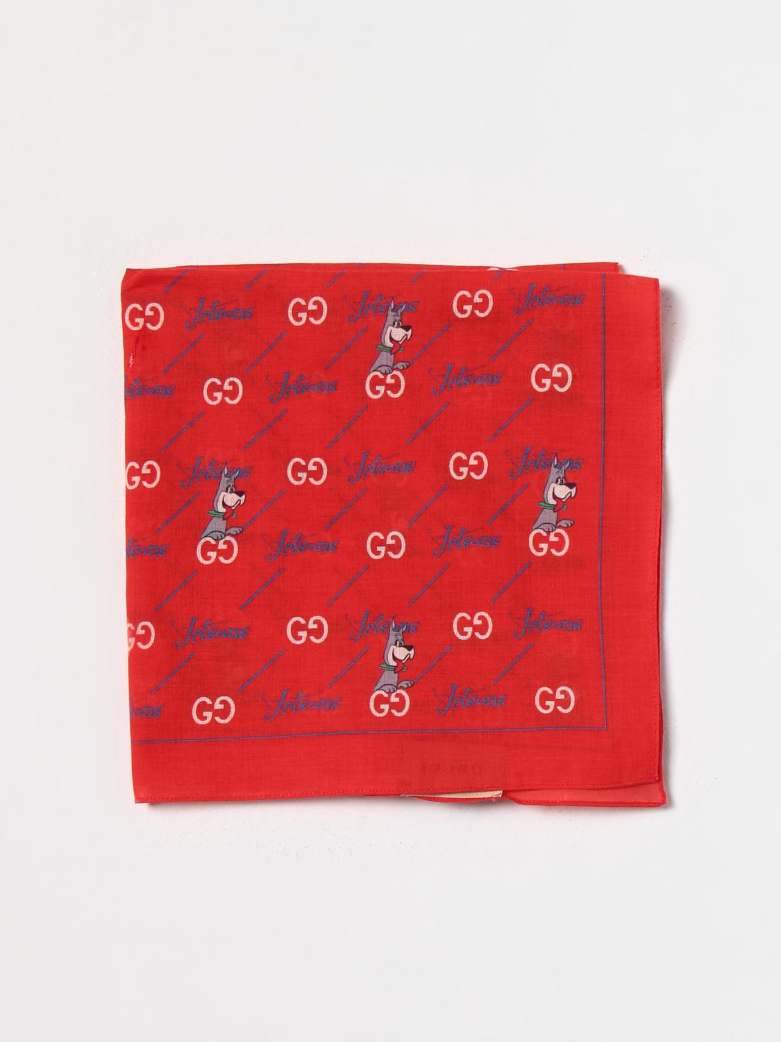 GUCCI BUFANDA: Bufanda niños Gucci, Rojo - Img 1