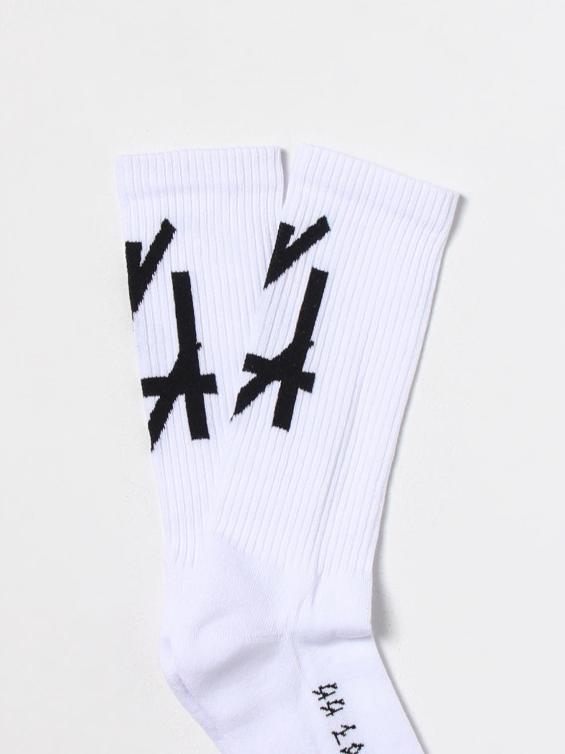 44 LABEL GROUP CALZE: Calze 44 Label Group in cotone stretch, Bianco - Img 2