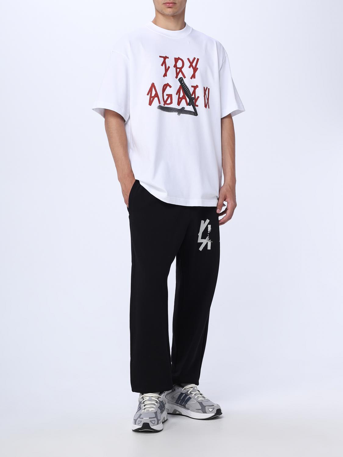 44 LABEL GROUP T-SHIRT: T-shirt men 44 Label Group, White - Img 2