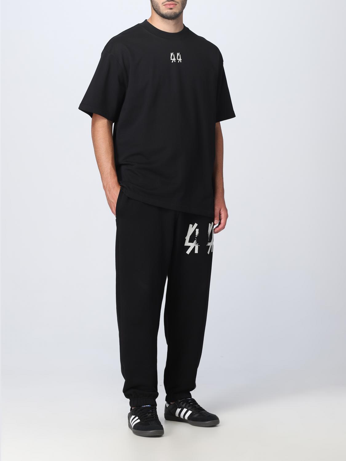 44 LABEL GROUP T-SHIRT: T-shirt herren 44 Label Group, Schwarz - Img 2