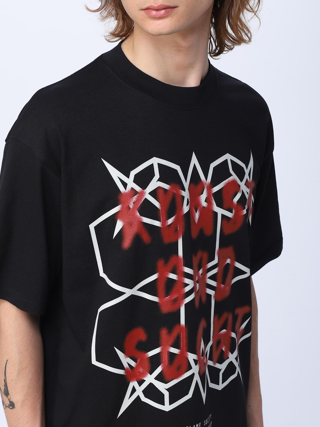 44 LABEL GROUP T-SHIRT: T-shirt men 44 Label Group, Black 4 - Img 3