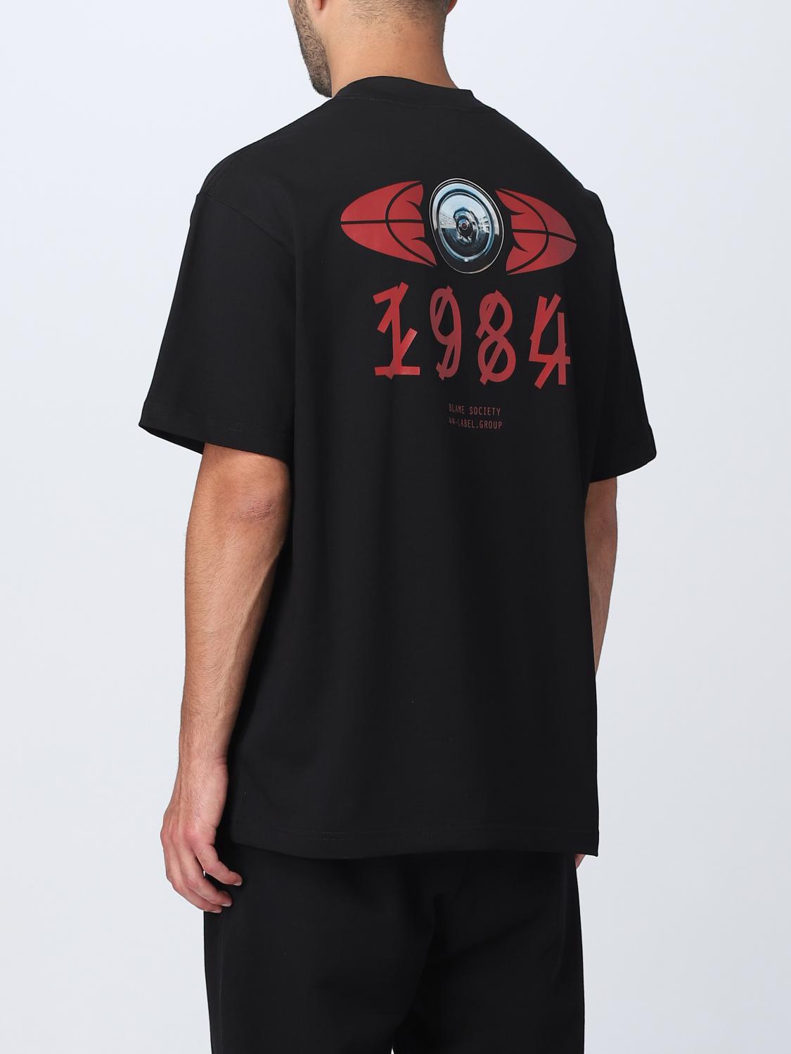 44 LABEL GROUP CAMISETA: Camiseta hombre 44 Label Group, Negro 5 - Img 2