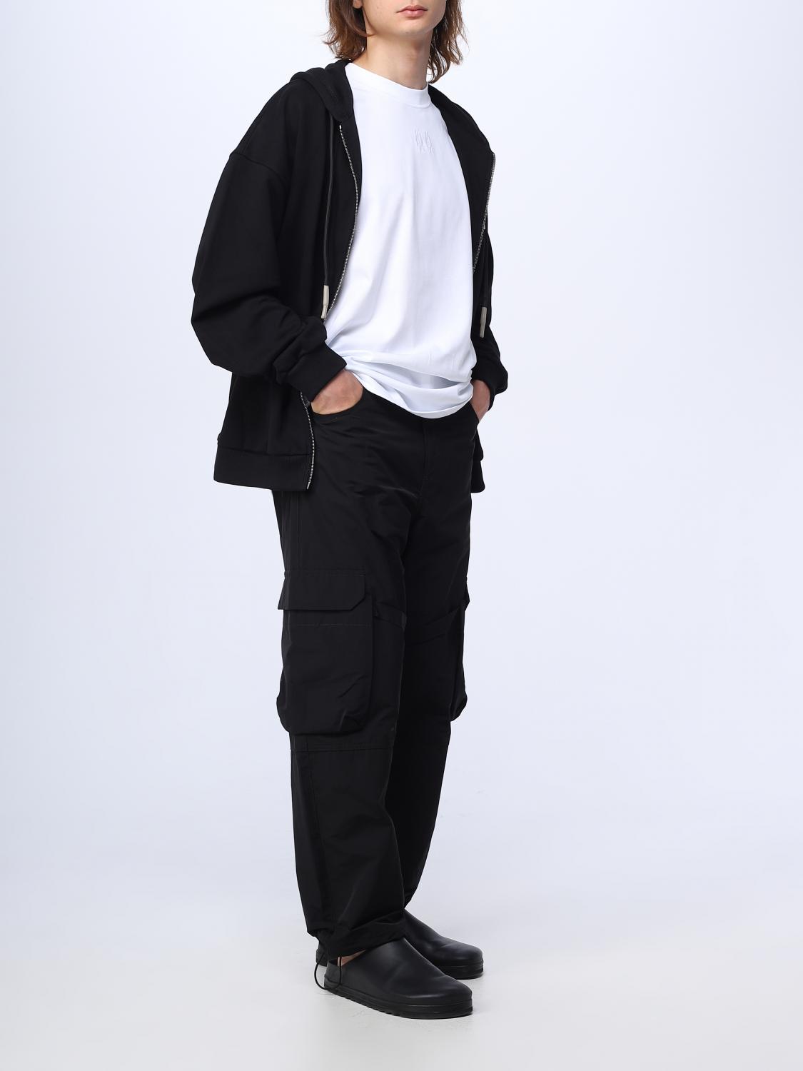 44 LABEL GROUP SWEATSHIRT: Sweatshirt men 44 Label Group, Black - Img 2
