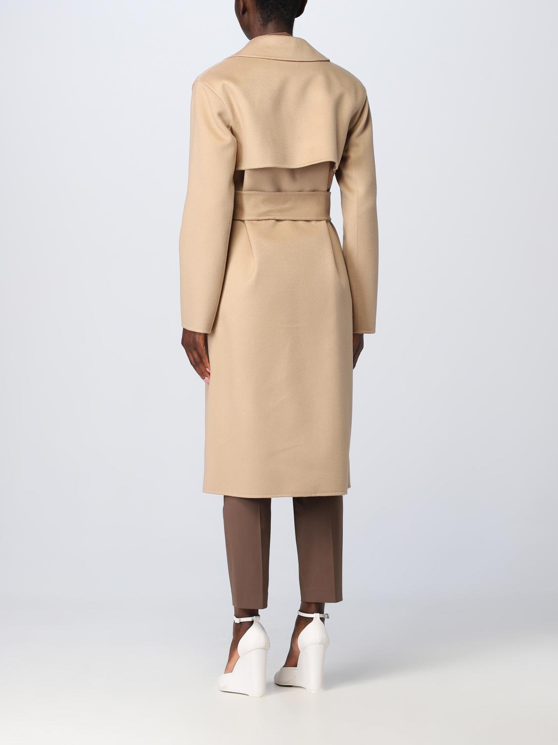 Theory Coat woman - Camel | M0601403 | GIGLIO.COM