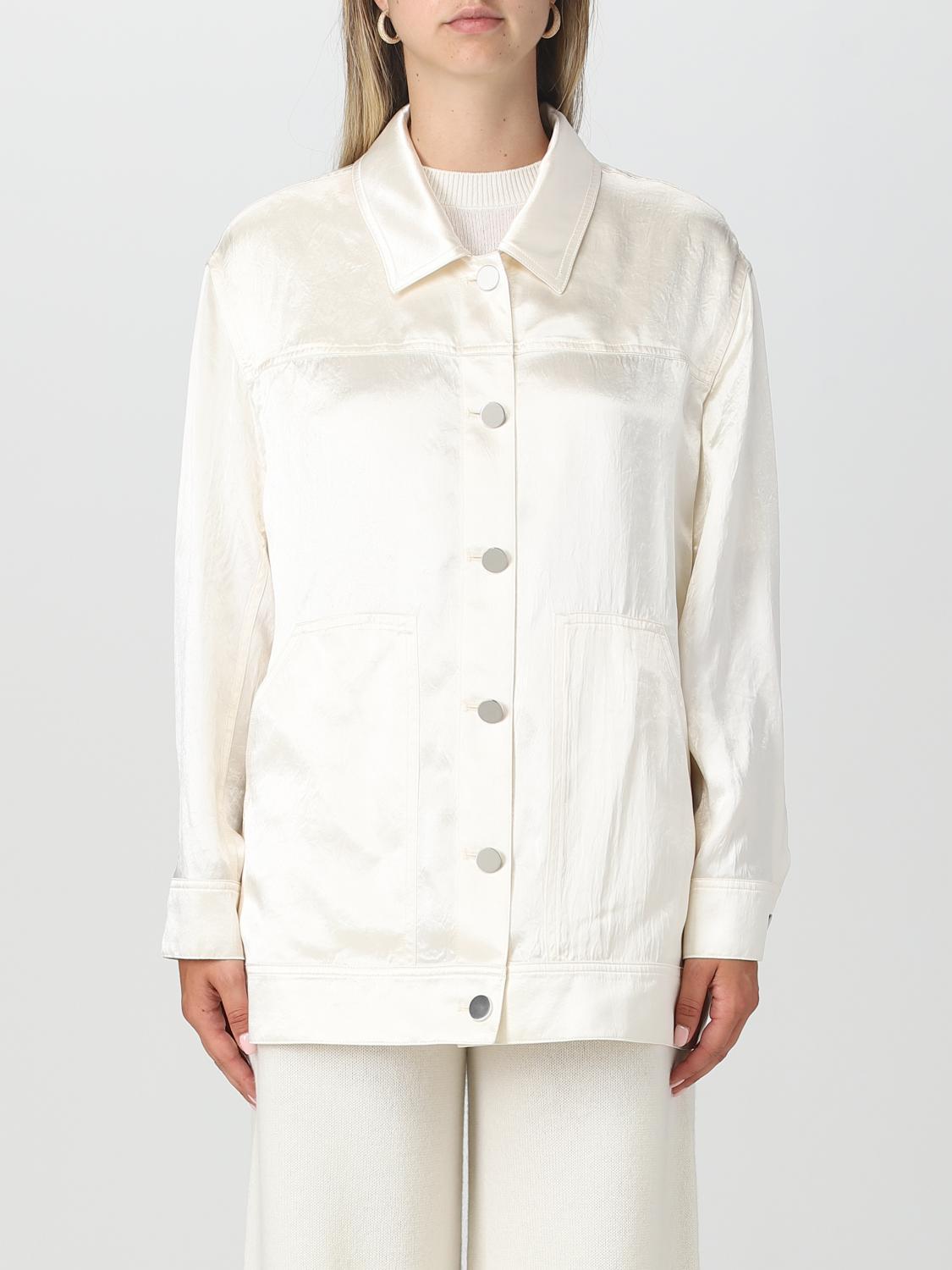 ジャケット THEORY Woman Jacket Ivory N0509111 C05 Theory Outlet: Blazer woman - Ivory | Theory jacket N0509111