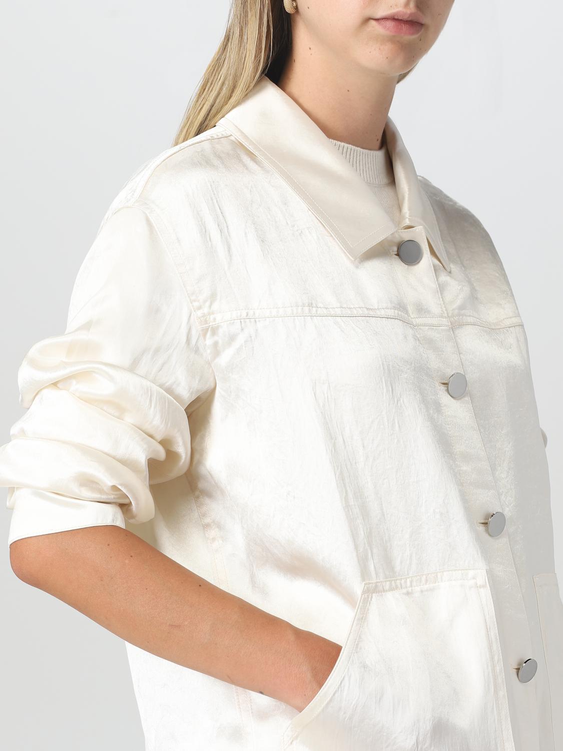ジャケット THEORY Woman Jacket Ivory N0509111 C05 Theory Outlet: Blazer woman - Ivory | Theory jacket N0509111