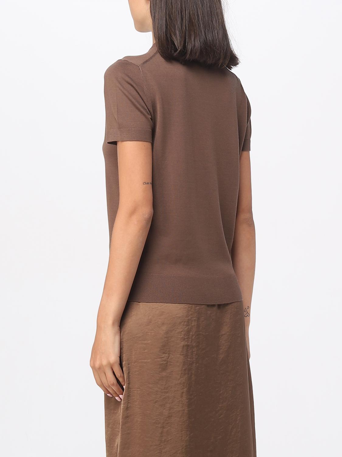 THEORY PULL: Pull femme Theory, Marron - Img 2
