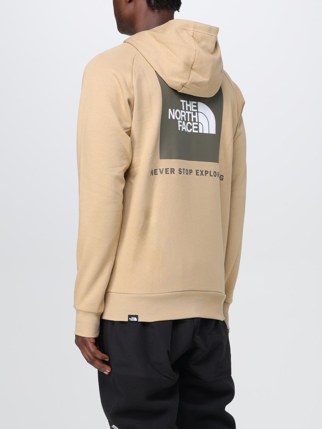 ★THE NORTH FACE★ Men's Core SweatshirtCREAM The North Face Men's Heritage Patch Crewneck Sweatshirt