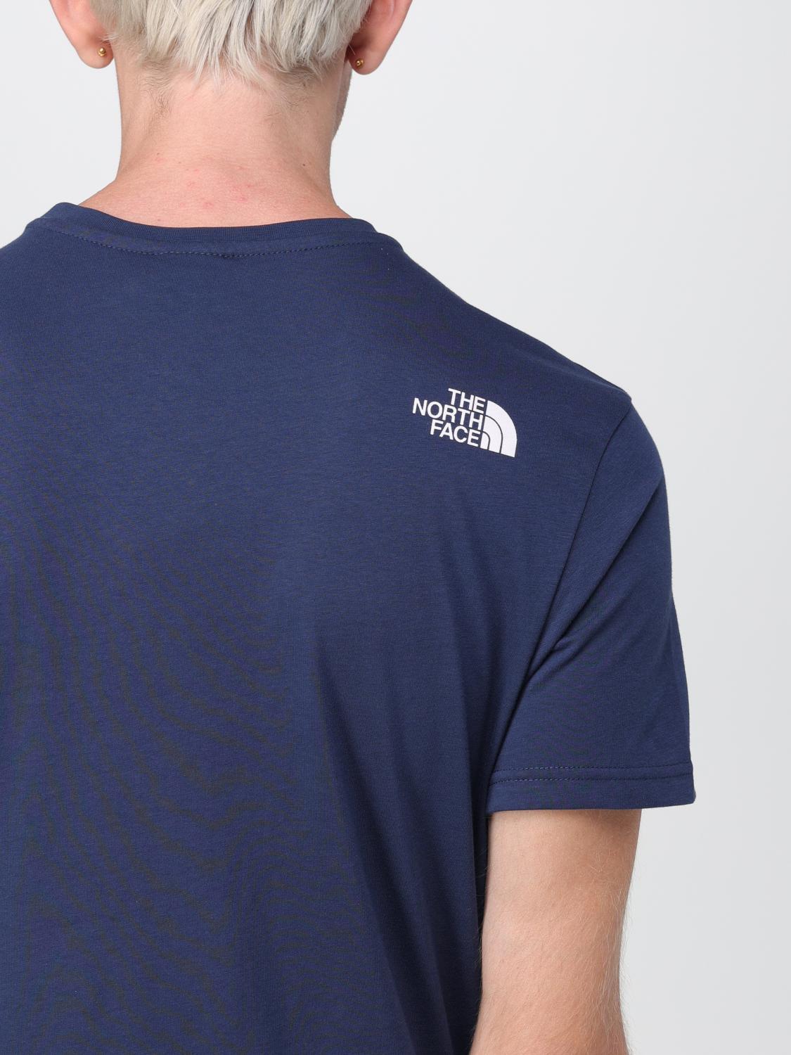 THE NORTH FACE Tシャツ: Tシャツ メンズ The North Face, ブルー - Img 4