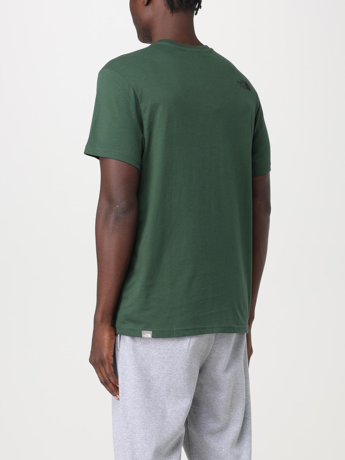 THE NORTH FACE T-SHIRT: T-shirt men The North Face, Green - Img 3