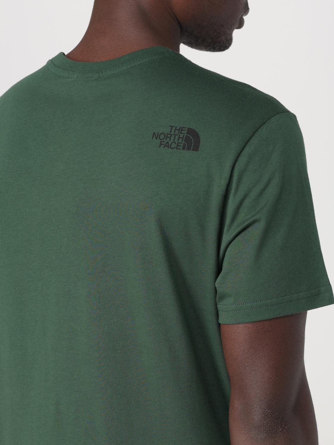 THE NORTH FACE T-SHIRT: T-shirt men The North Face, Green - Img 4