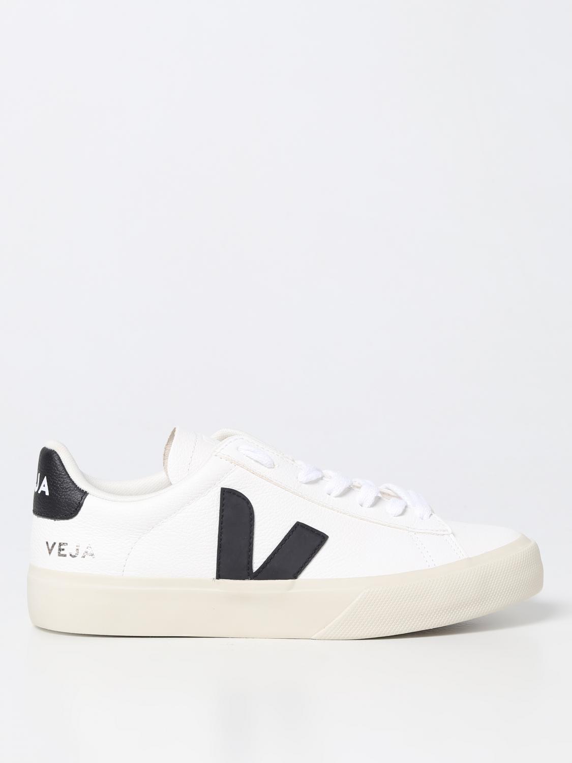 VEJA SNEAKERS: Sneakers Campo Chromefree Veja in pelle , Bianco - Img 1