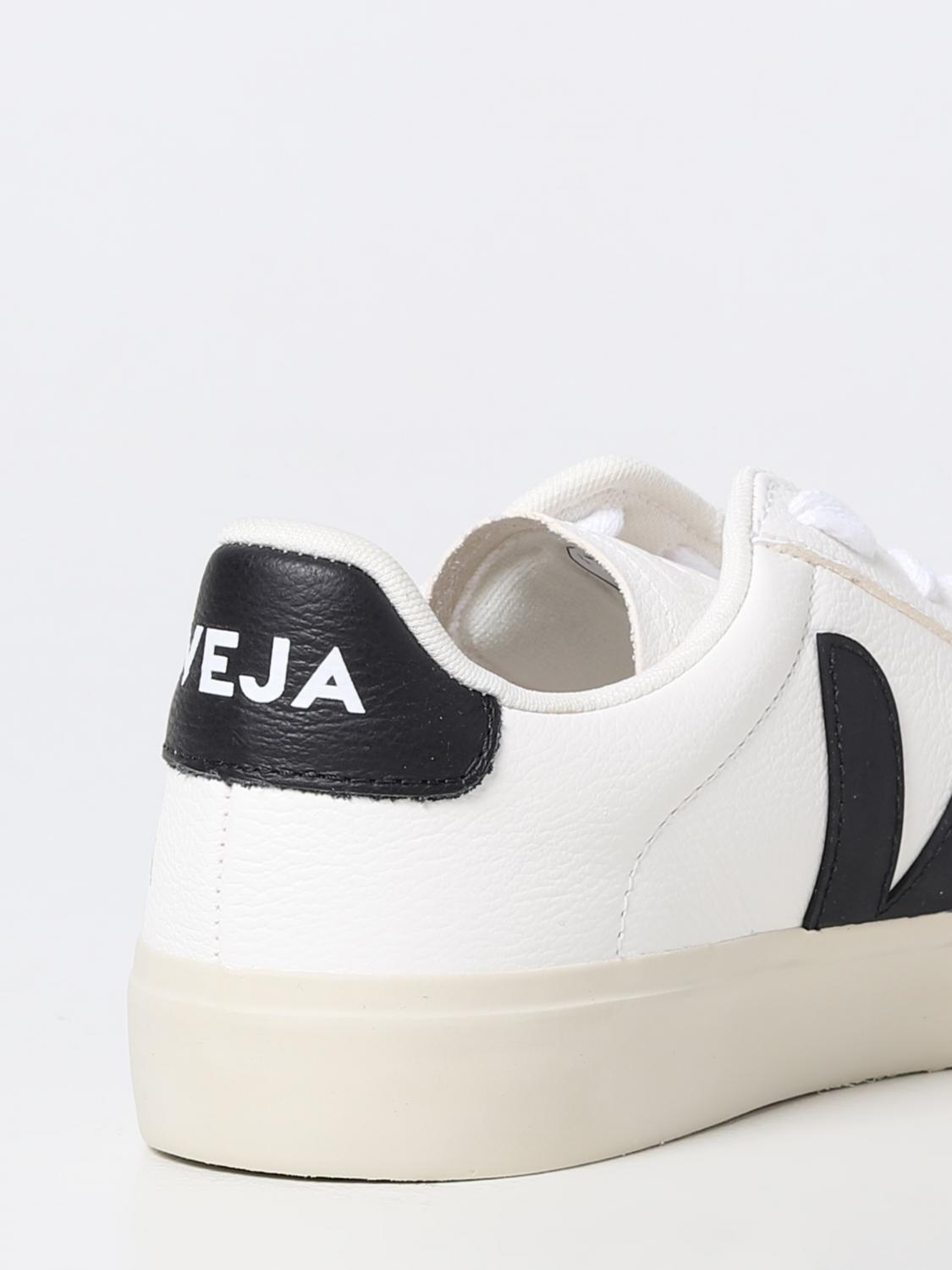 VEJA SNEAKERS: Sneakers Campo Chromefree Veja in pelle , Bianco - Img 3