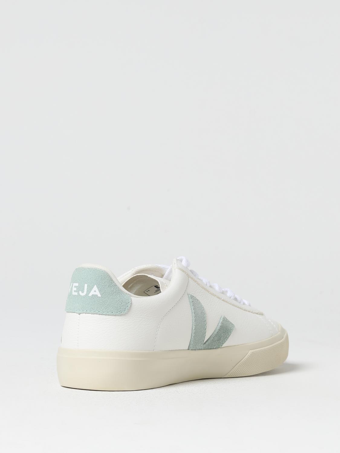 VEJA SNEAKERS: Sneakers Campo Chromefree Veja in pelle , Bianco - Img 3