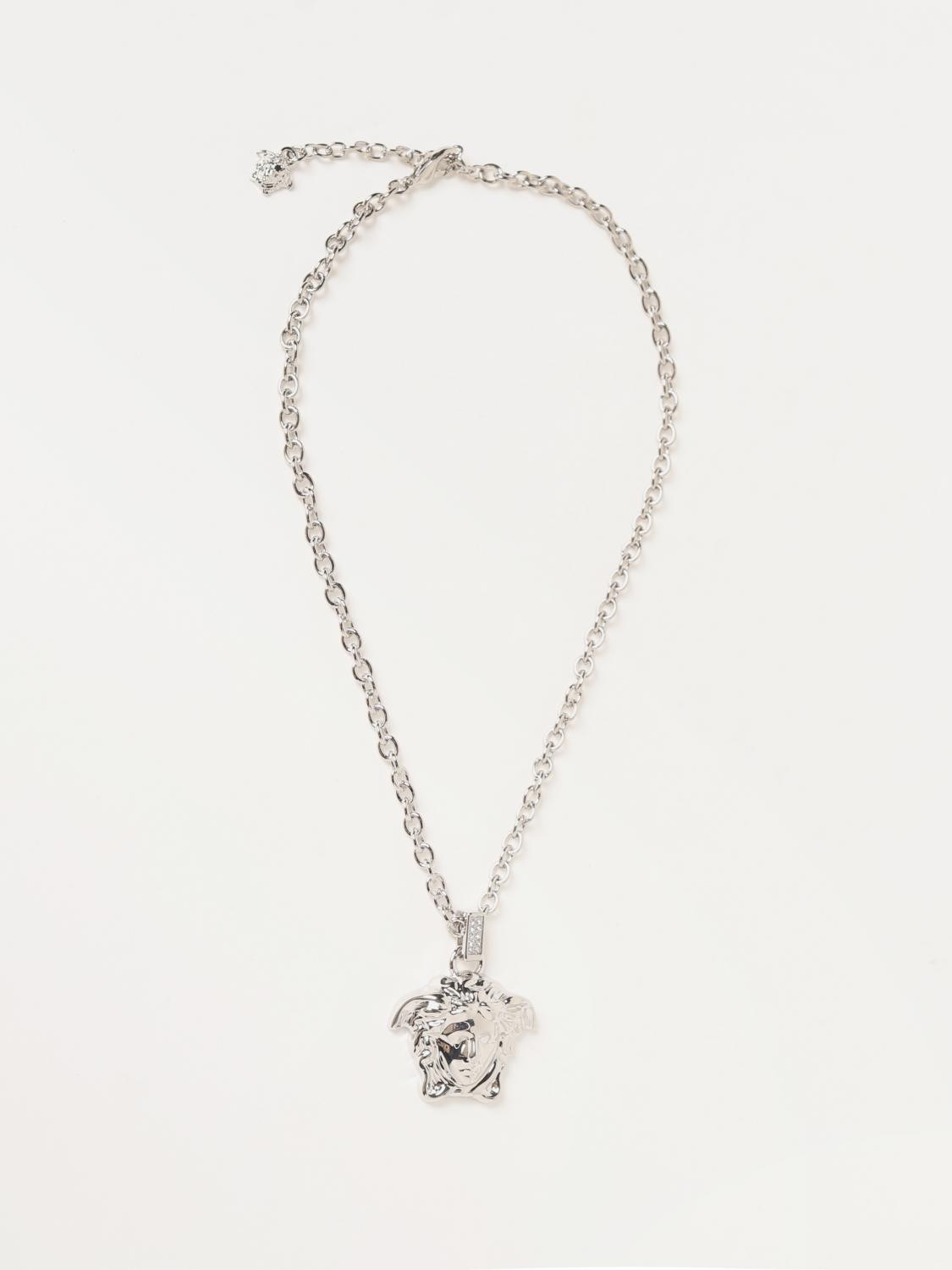 VERSACE GIOIELLO: Collana La Medusa Versace in metallo nickel free, Argento - Img 1