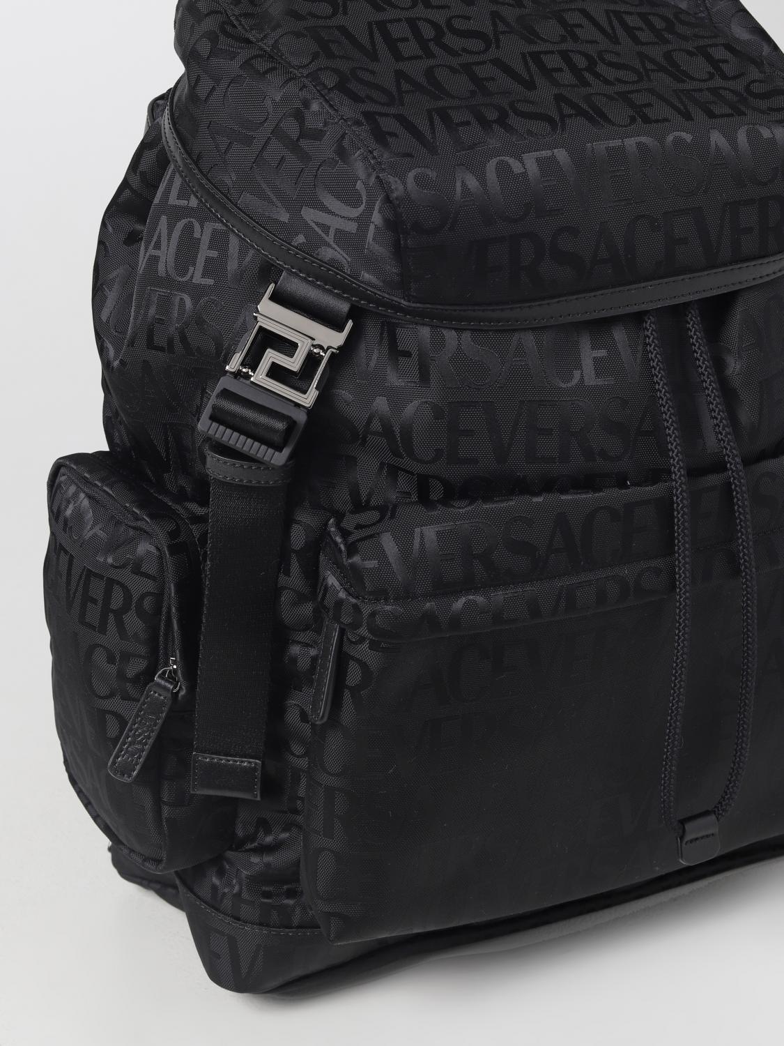 VERSACE MOCHILA: Bolsos hombre Versace, Negro - Img 3