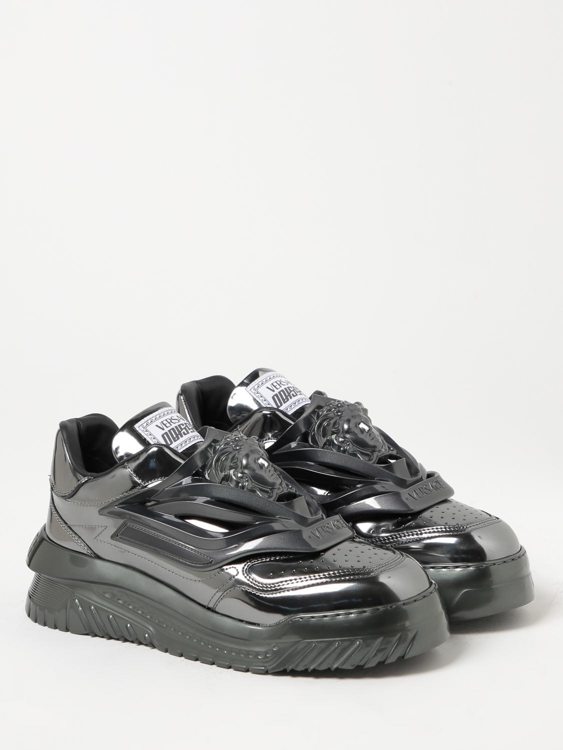 VERSACE SNEAKERS: Sneakers herren Versace, Grau - Img 2