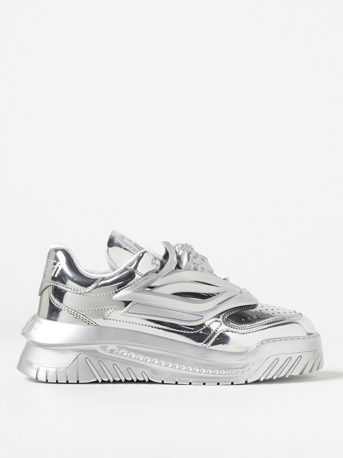 VERSACE SNEAKERS: Sneakers herren Versace, Silber - Img 1