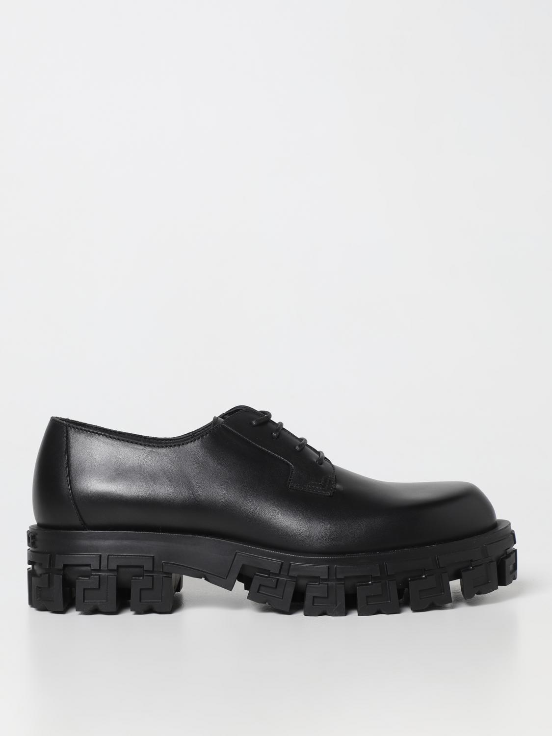 VERSACE BROGUE SHOES: Trainers men Versace, Black - Img 1